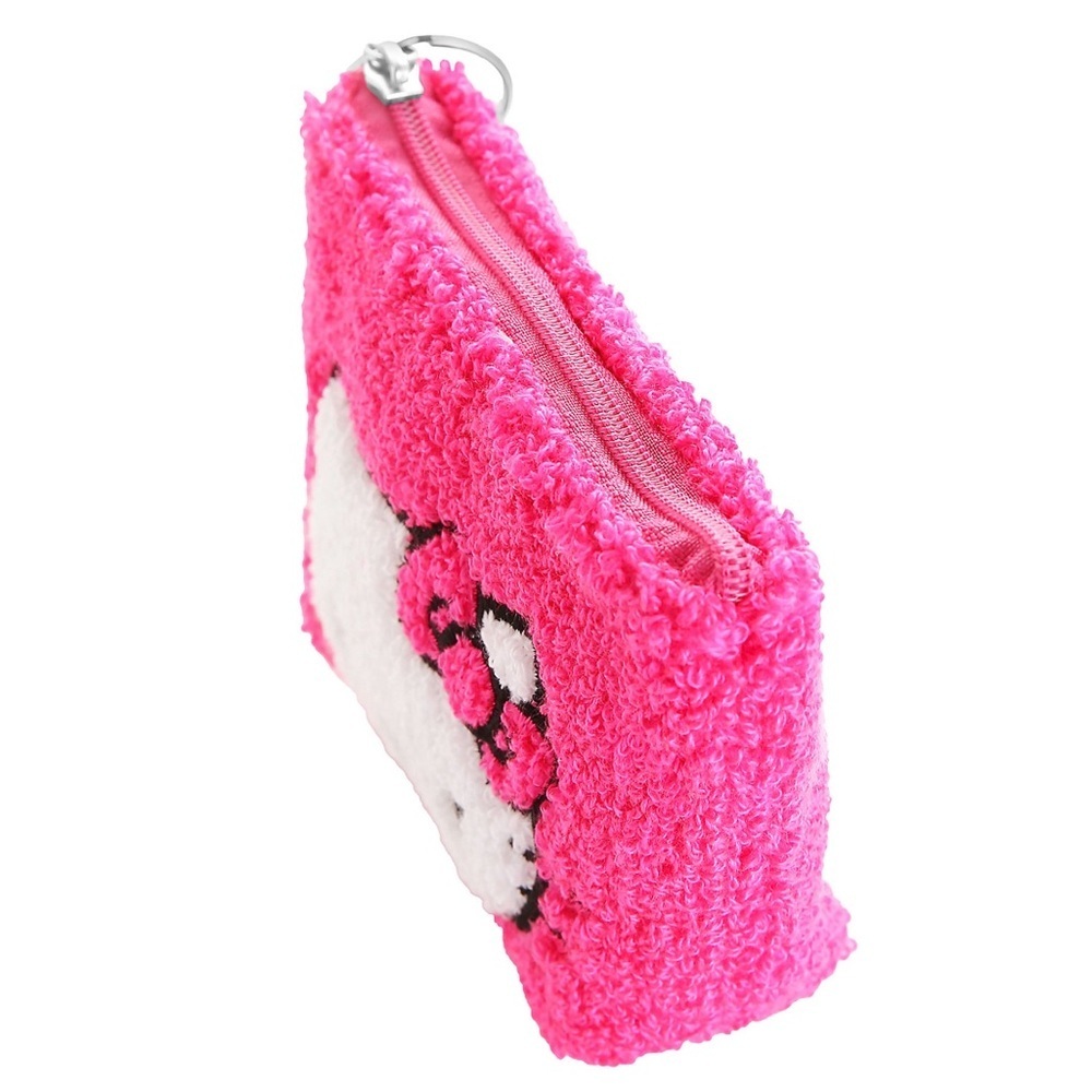Hello Kitty Pink and White Bag Accessory with Keyring - Picture 3 of 7